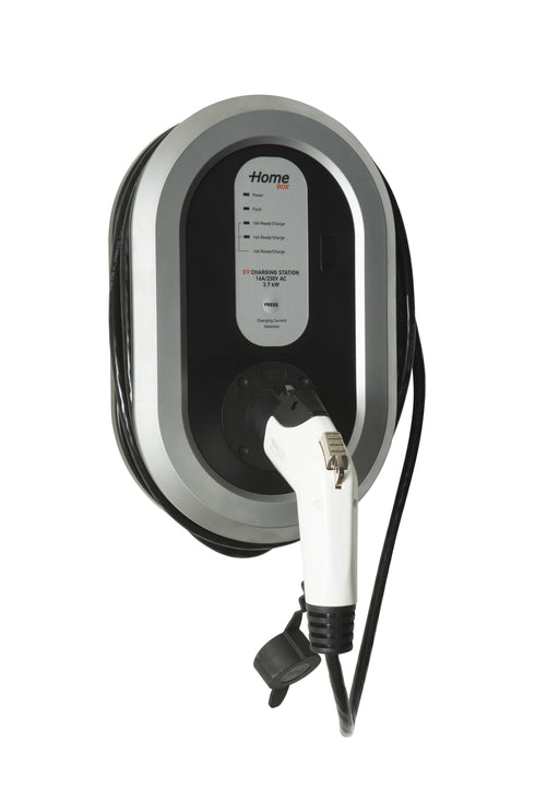 Ratio Home Box — 3,7kW — 16A/1-phase — Type 1 & 2 — Built-in DC-RCM